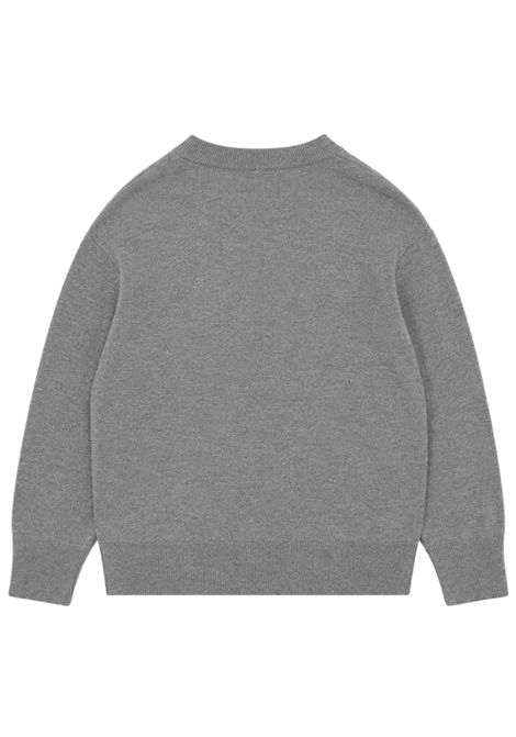 Maglia bambino grigia in misto lana Manuel Ritz | 4434GRIGIO